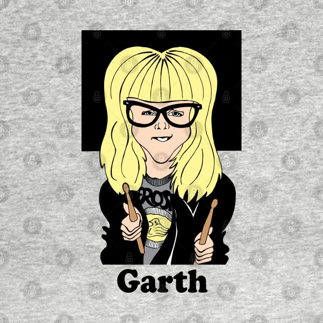 DANA CARVEY WAYNES WORLD FAN ART by cartoonistguy